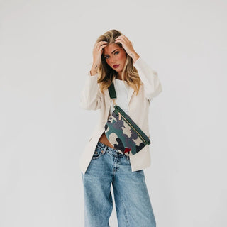 PRETTY SIMPLE | camo bum bag