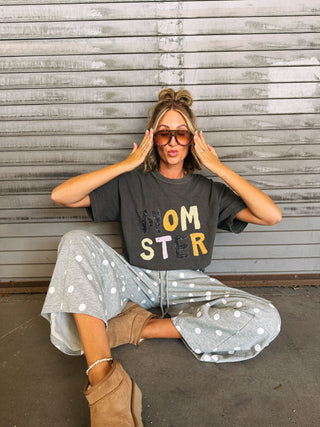 ETTA OG | momster graphic tee - charcoal