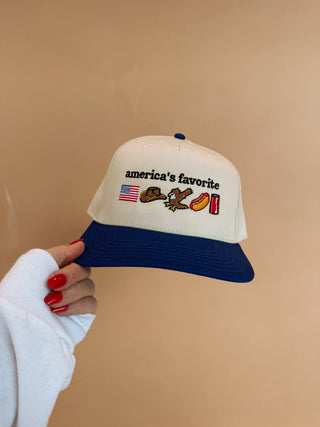 ETTA OG | america's favorite icon trucker hat - blue