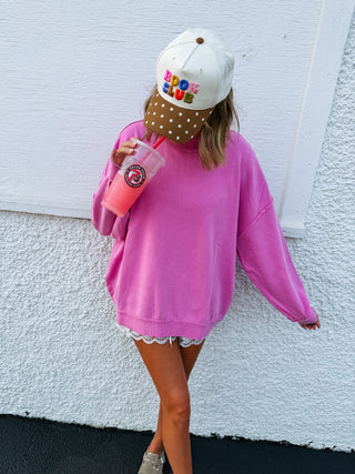 movement mock neck - magenta