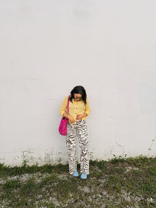 winnie button sweater