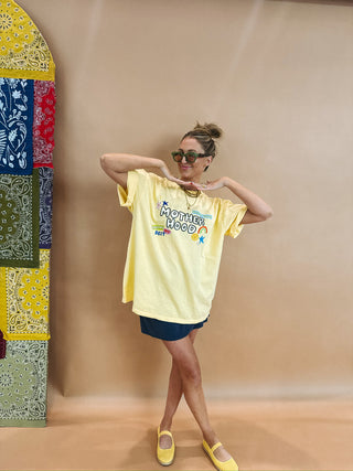 ETTA OG | all things motherhood graphic tee - butter yellow