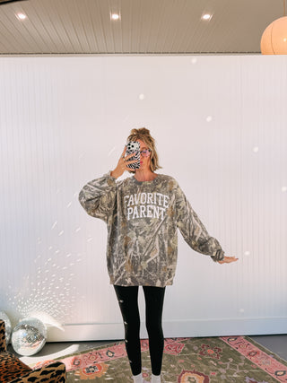 ETTA OG | favorite parent camo sweatshirt