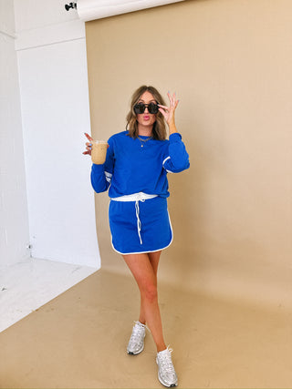 team spirit two piece set - blue