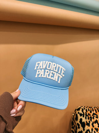ETTA OG | favorite parent trucker hat - blue