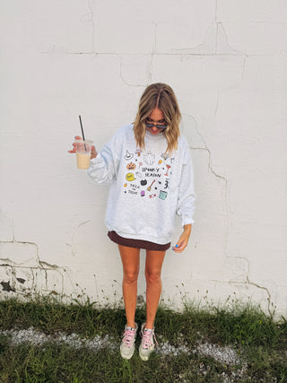 ETTA OG | my spooky sweatshirt - ash