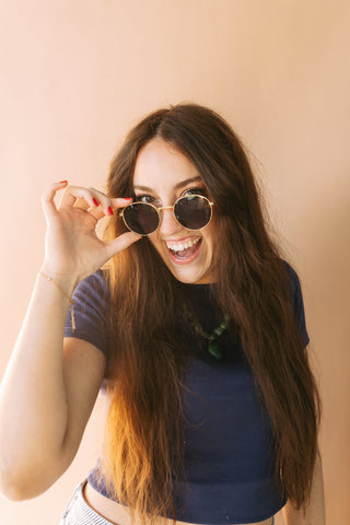 darbi gold sunglasses