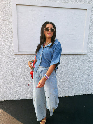 silver springs stud jeans
