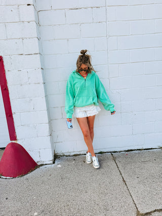 high standards hoodie - jade