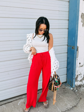 bull's eye knit pants