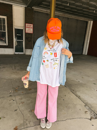 ETTA OG | you are my sunshine graphic tee - white