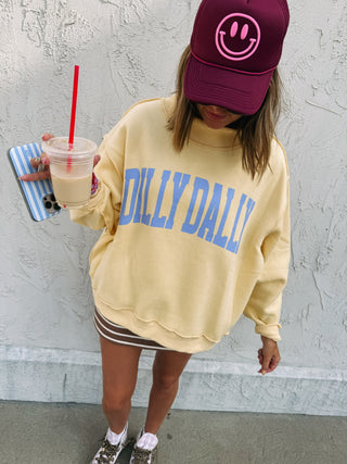 PREORDER | dilly dally mock neck - butter