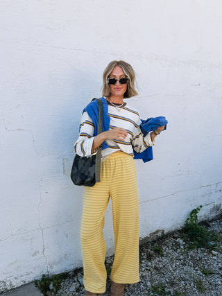 amber stripe long sleeve