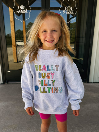 ETTA OG | youth dilly dally sweatshirt