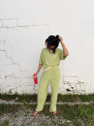 stay in lime pants
