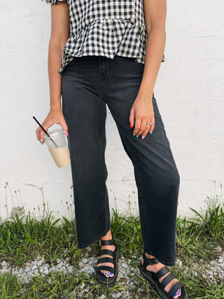 jbd | twister barrel jeans - black