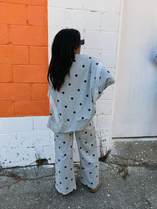 petra polka dot two piece set