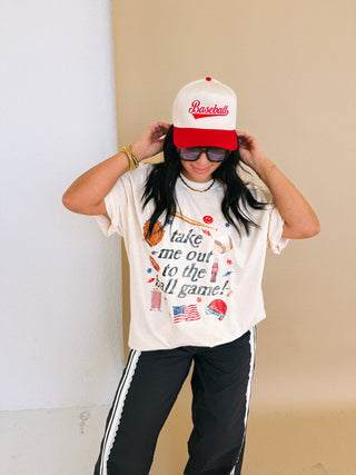 ETTA OG | out to the ball game graphic tee