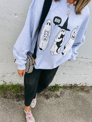 friendly ghosts SWEATSHIRT