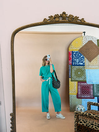 party of two piece set - emerald