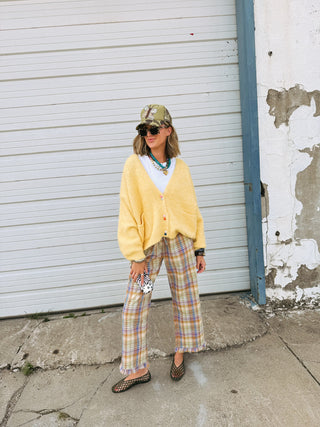 pina colada cardigan