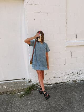 daytime dress - denim