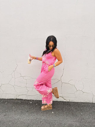 sunset cove stripe pants
