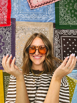 kendra light tortoise sunglasses