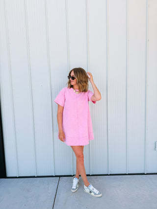 daytime dress - pink
