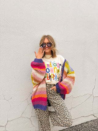 vervet | leopard lady barrel jeans