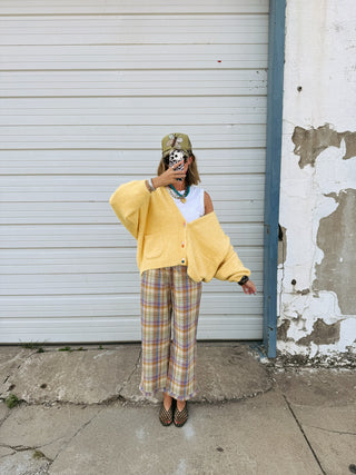 pina colada cardigan