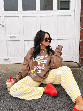 ETTA OG | on my way to a good day sweatshirt