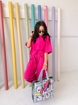 that fuchsia feeling two piece set