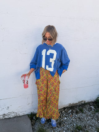 vintage 13 sweatshirt - blue