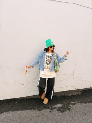 ETTA OG | lucky mama lasso graphic tee - ivory