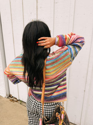 rainbowland front tie cardigan
