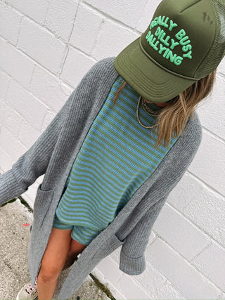 nightcrawler cardigan - grey