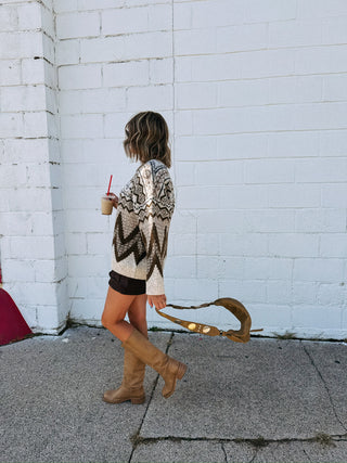 fair isle grandpa sweater