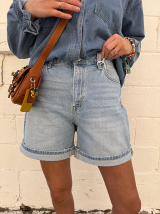 vervet | lifeguard denim shorts