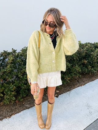 keylime cardigan