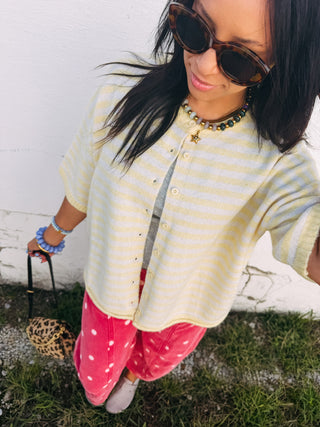 lighthouse stripe sweater