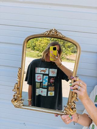 ETTA OG | harvey matchbox graphic tee - charcoal