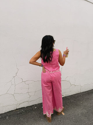 sunset cove stripe pants