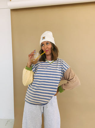 the power of stripes top