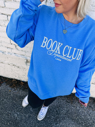 book club sweatshirt