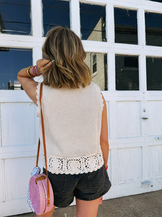 kokomo crochet tank top