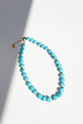 beljoy | serenity turquoise stone necklace