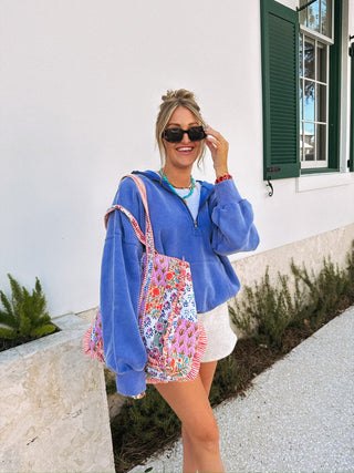 high standards hoodie - blue