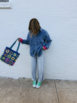 z supply | all day denim jacket - dark