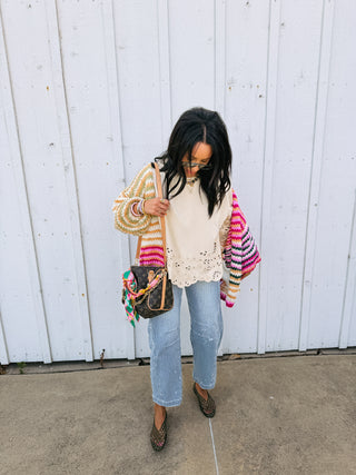 vervet | paint the town barrel jeans